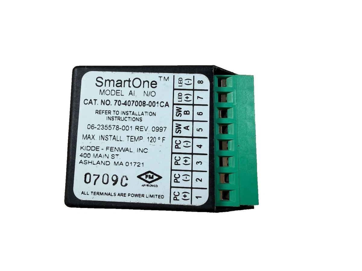 Kidde 70-407008-001 SmartOne AI Normally-Open Addressable Monitor Module