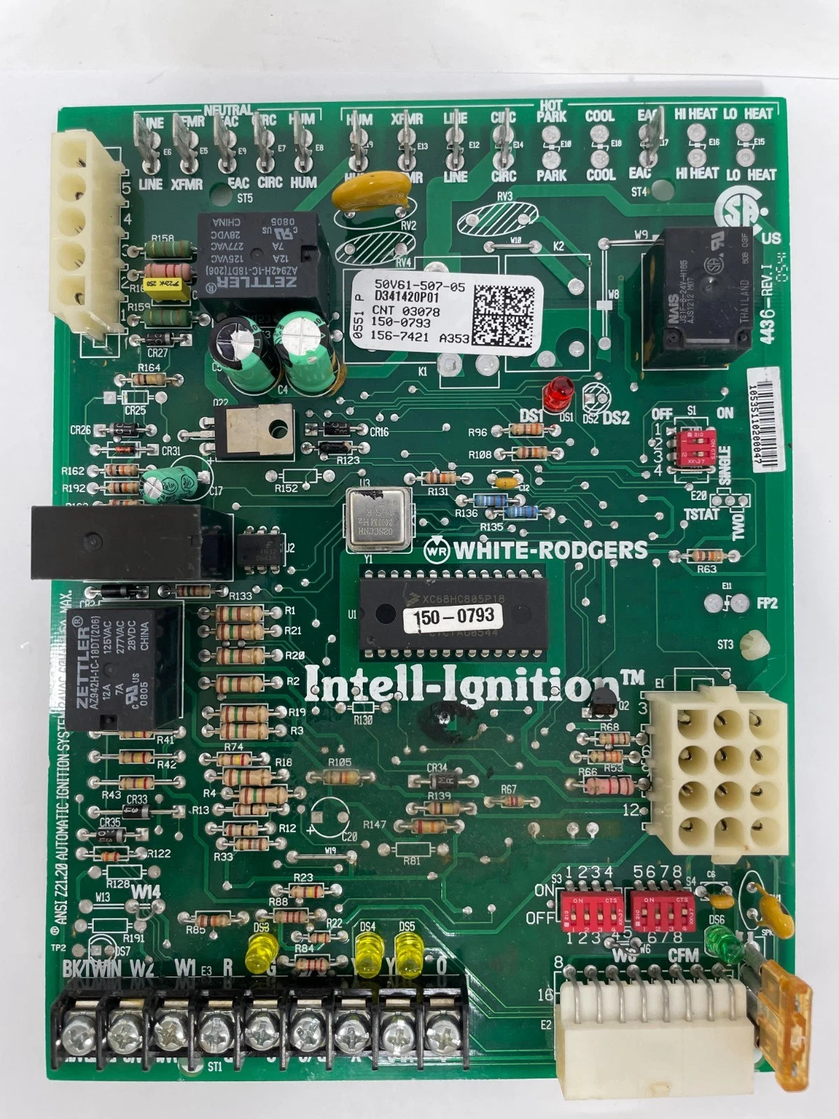 White-Rodgers 50V61-507-05 Two-Stage Furnace Control Board