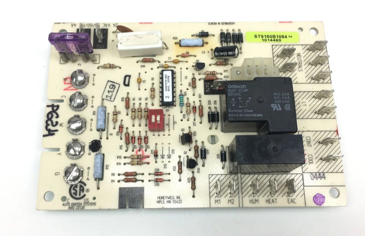 ST9160B1084 | Honeywell Furnace Control Circuit Board