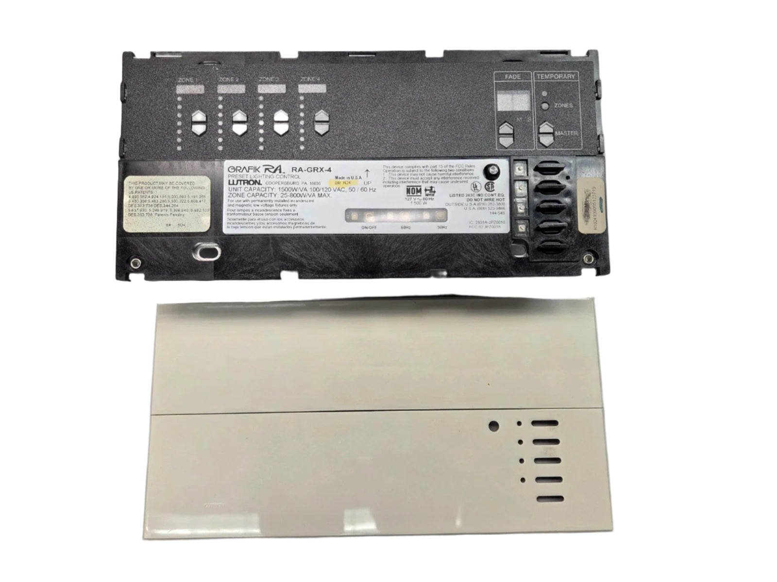 RA-GRX-4 | Lutron Grafik Eye 4-Zone Wireless Scene Lighting Controller