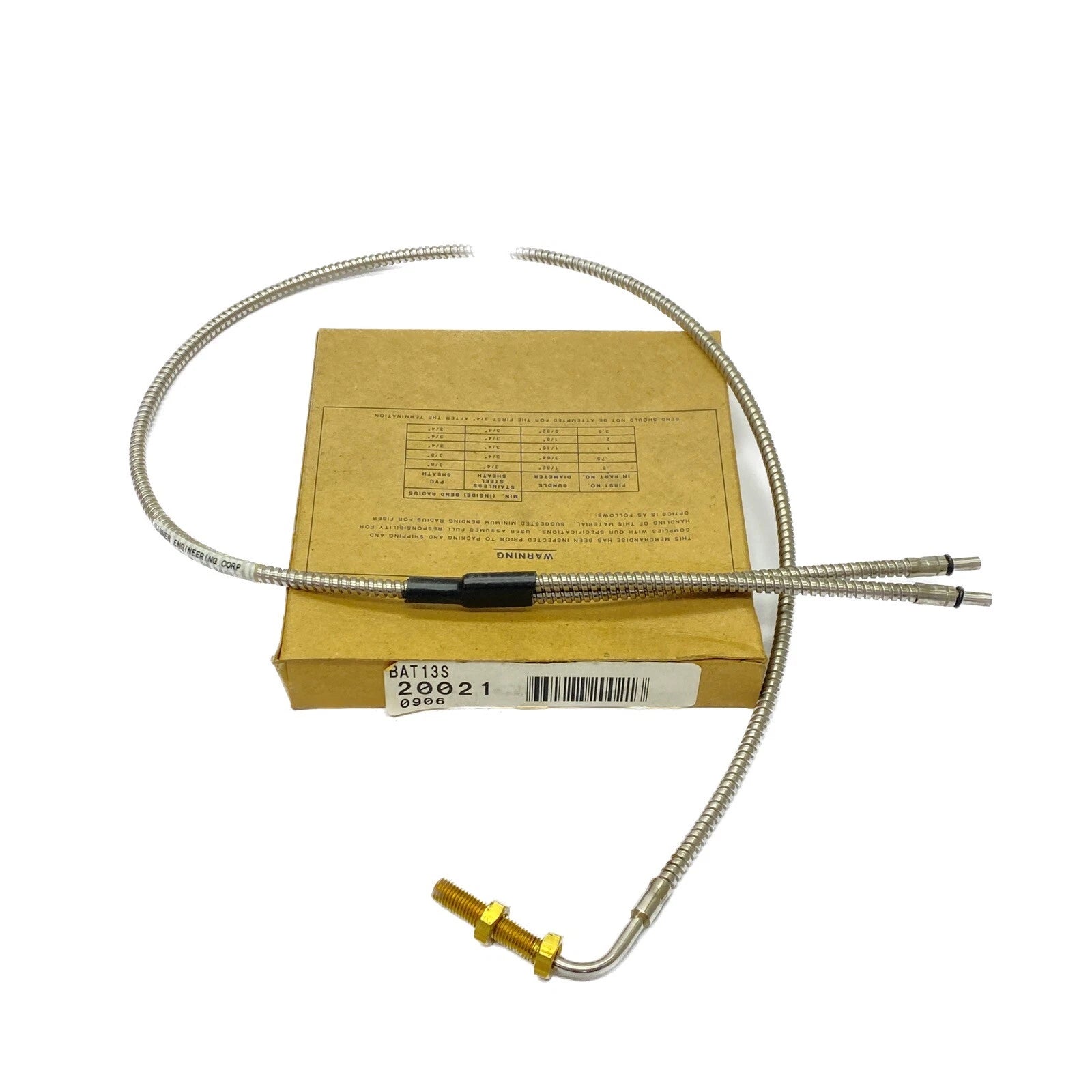 BTA13S | Banner Engineering 36 in Glass Fiber Optic Cable Angled Tip