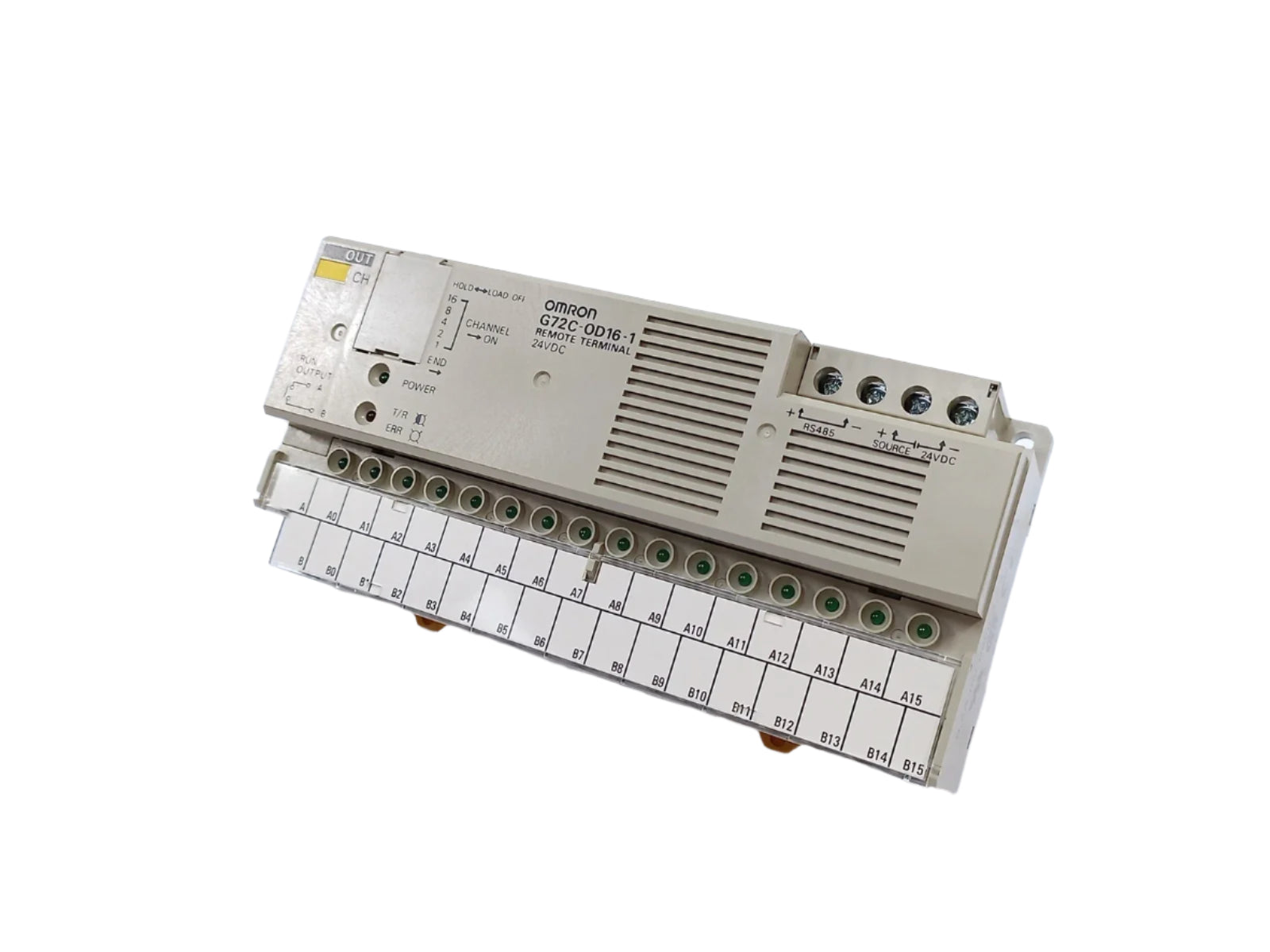 G72C-OD16-1 | Omron 16-Point 24VDC PNP Solid-State Remote Output Terminal