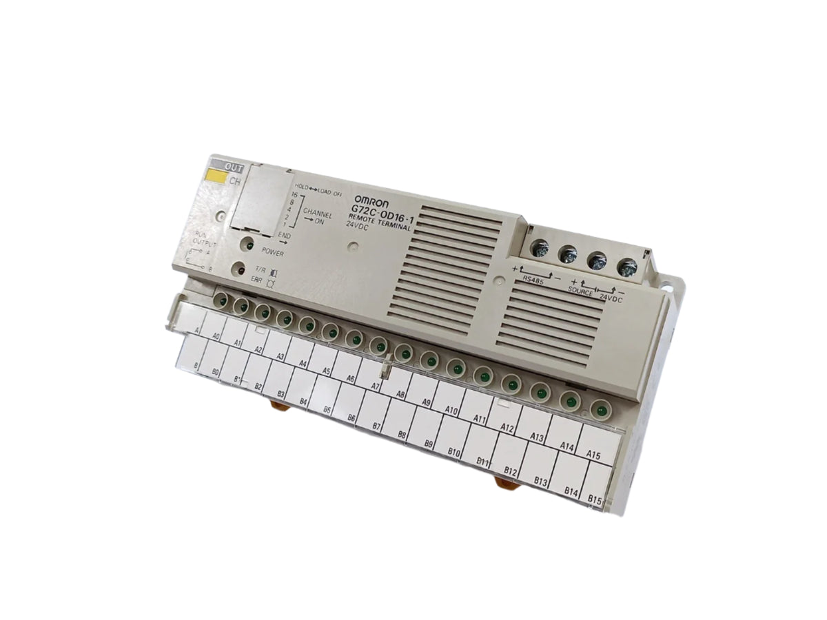 G72C-OD16-1 | Omron 16-Point 24VDC PNP Solid-State Remote Output Terminal