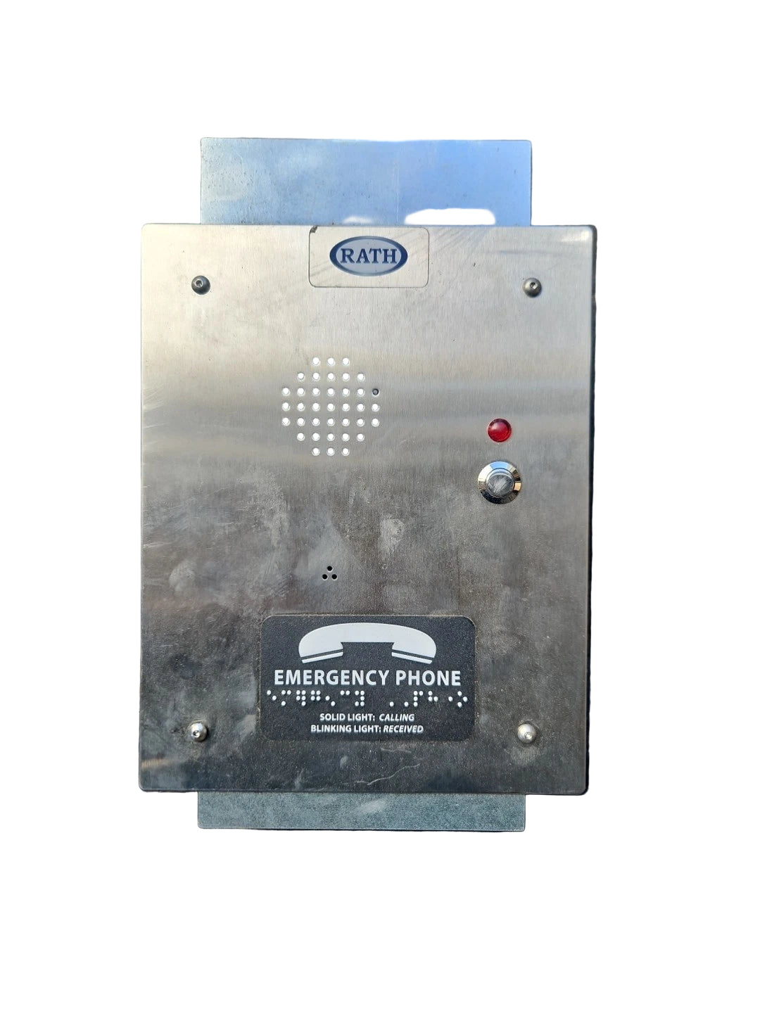 2400-808NSPN | Rath Communications Flush-Mount Call Box for Emergency Communication