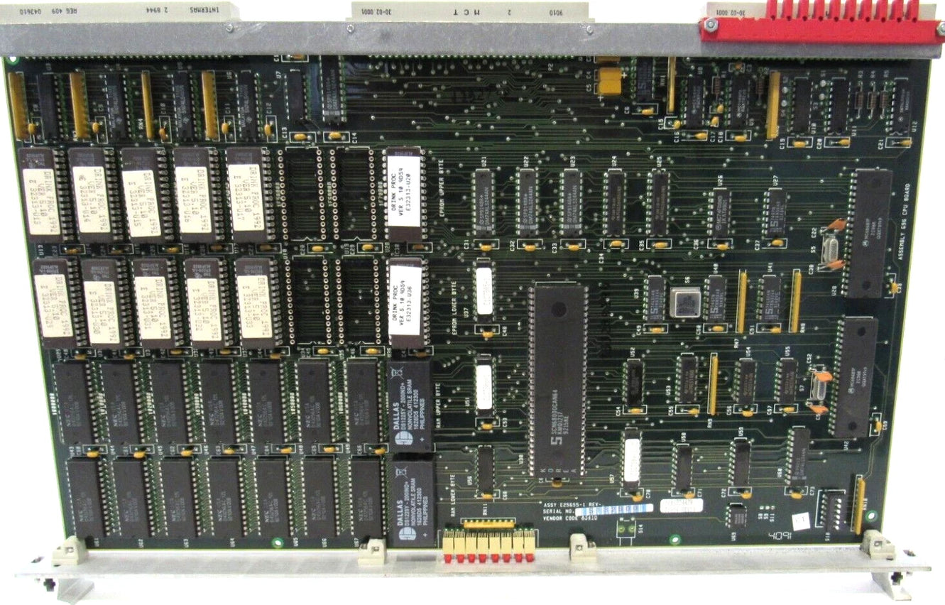 Allen Bradley E25655-1 G96 CPU Board Assembly Mountable PCB Control Board