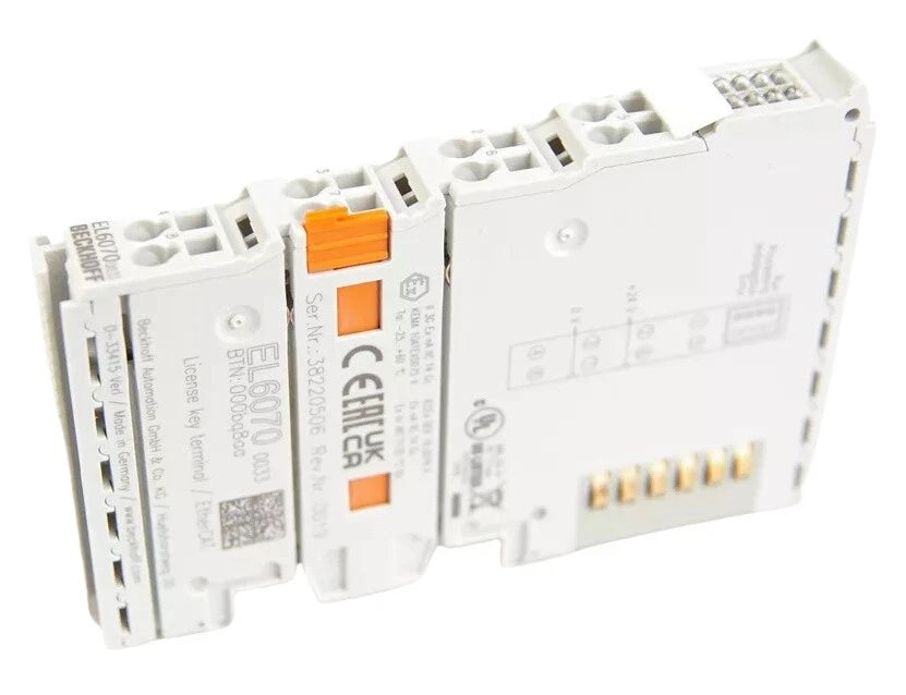 Beckhoff EL6070-0033 EtherCAT TwinCAT License-Key Terminal with 1 MB Memory