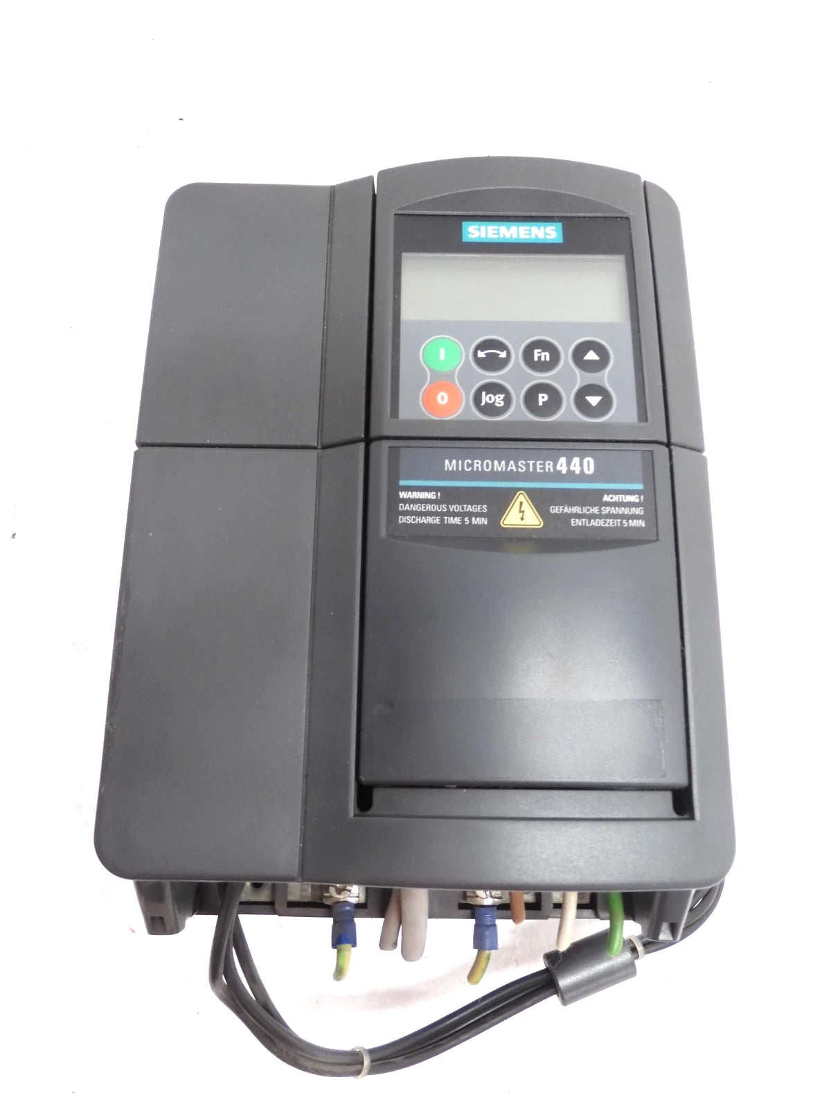 Siemens 6SE6440-2UD22-2BA1 MICROMASTER 440 2.2kW VFD 480V 3-Phase Drive