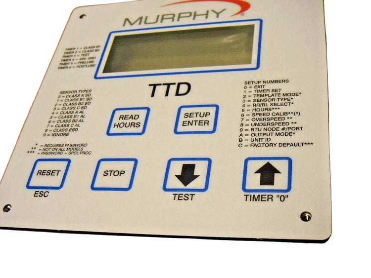 FW Murphy TTD-H (50700597) Solid-State Fault Annunciator for Industrial Engine Protection