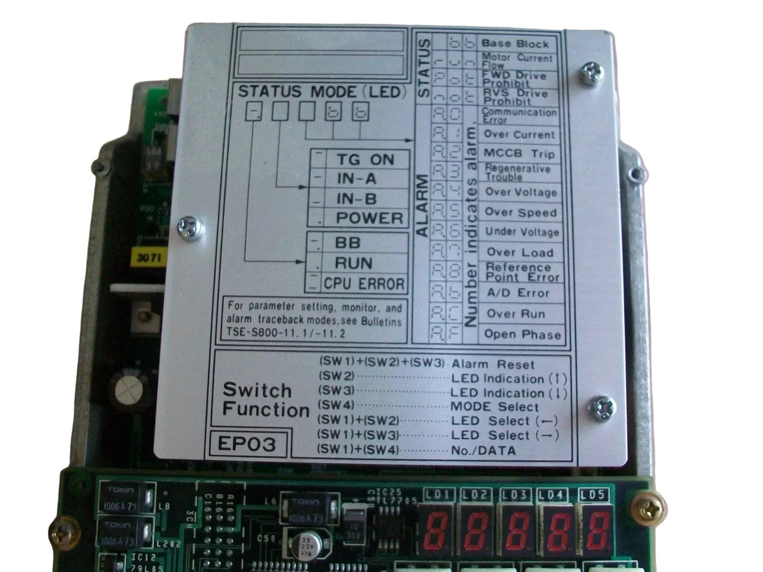 Yaskawa CACR-SR10BE12G-E SERVOPACK AC Servo Drive