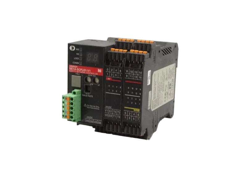 NE1A-SCPU01-V1 | Omron NE Series Safety Network Controller, 16 Inputs, 24 VDC