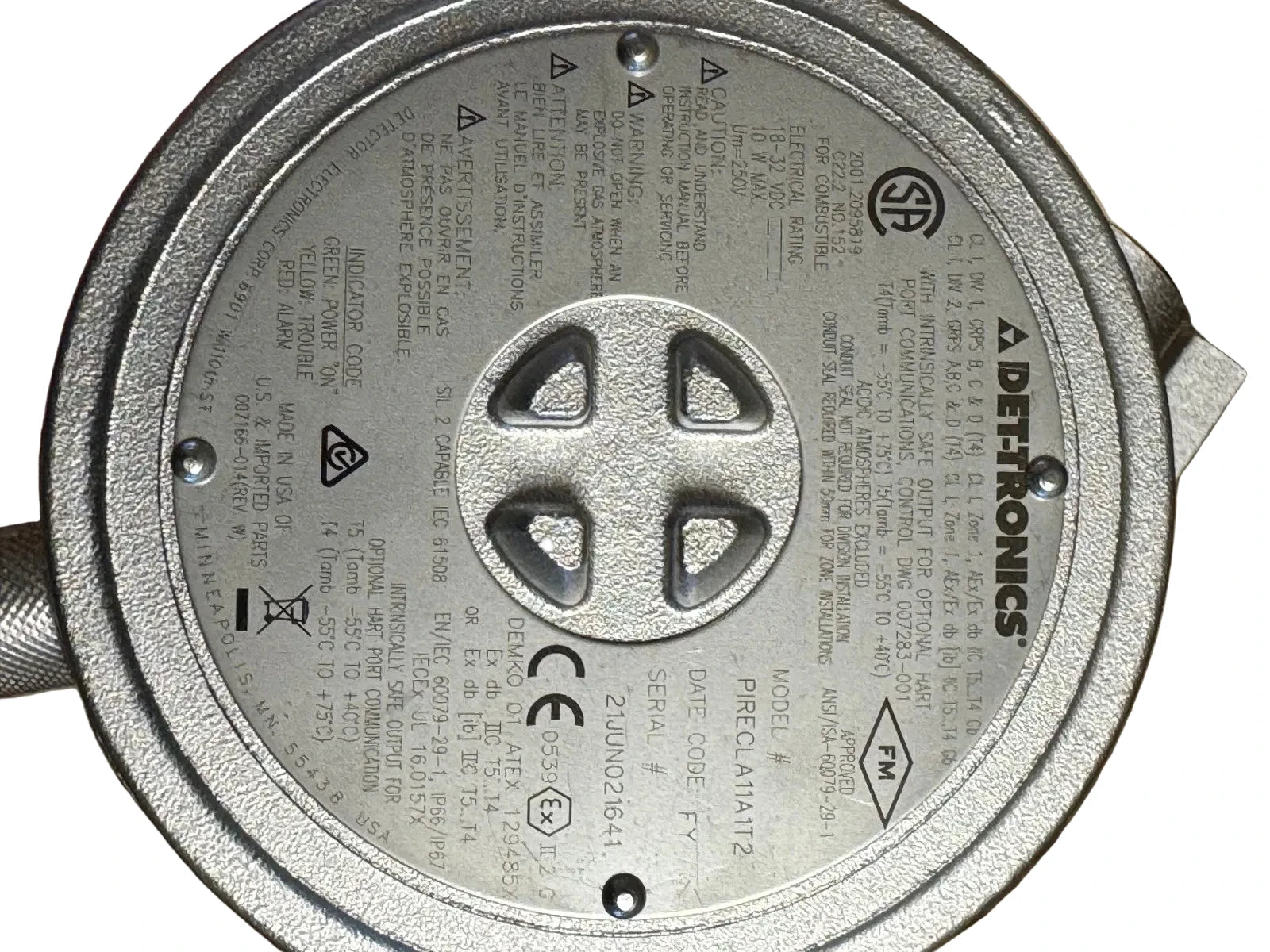 Det-Tronics PIRECLA1A1W1 PointWatch Eclipse Infrared Gas Detector