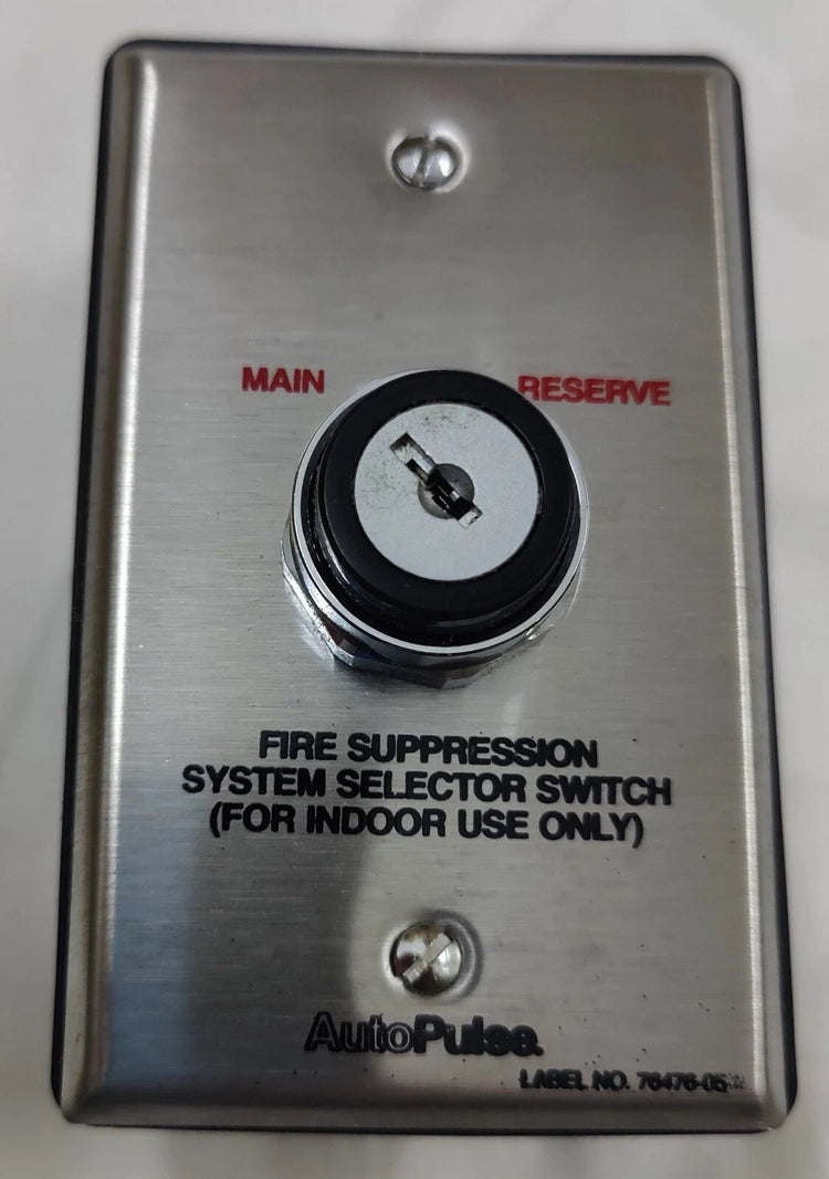 Ansul 76496 AUTOPULSE Main and Reserve Selector Switch Surface Mount for Fire Suppression Control Systems