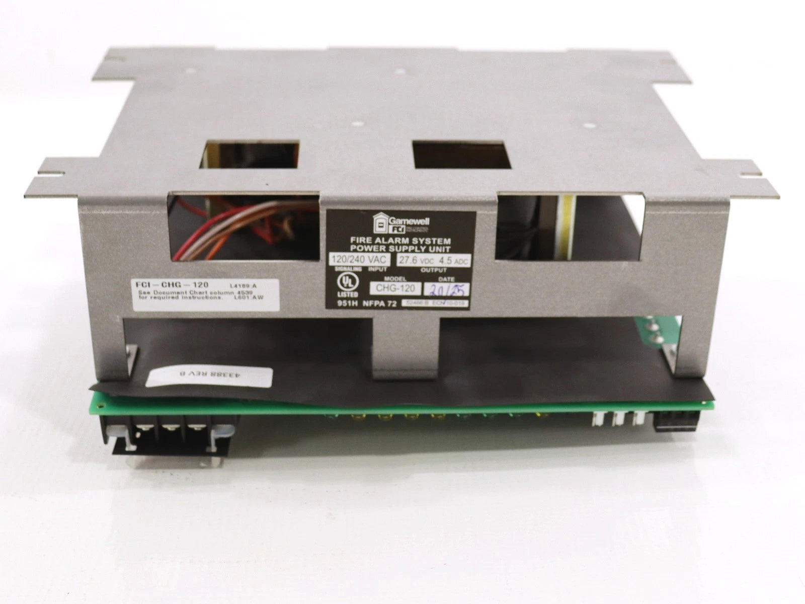 FCI-CHG-120 | Notifier Battery Charging System for 25–120 A/H Standby Batteries