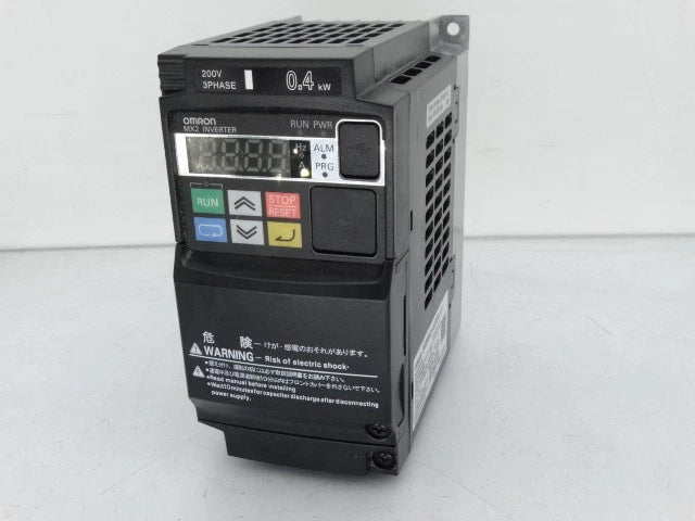 3G3MX2-A2004-V1 | Omron MX2 Series 0.4 kW Compact Inverter Drive 200 VAC