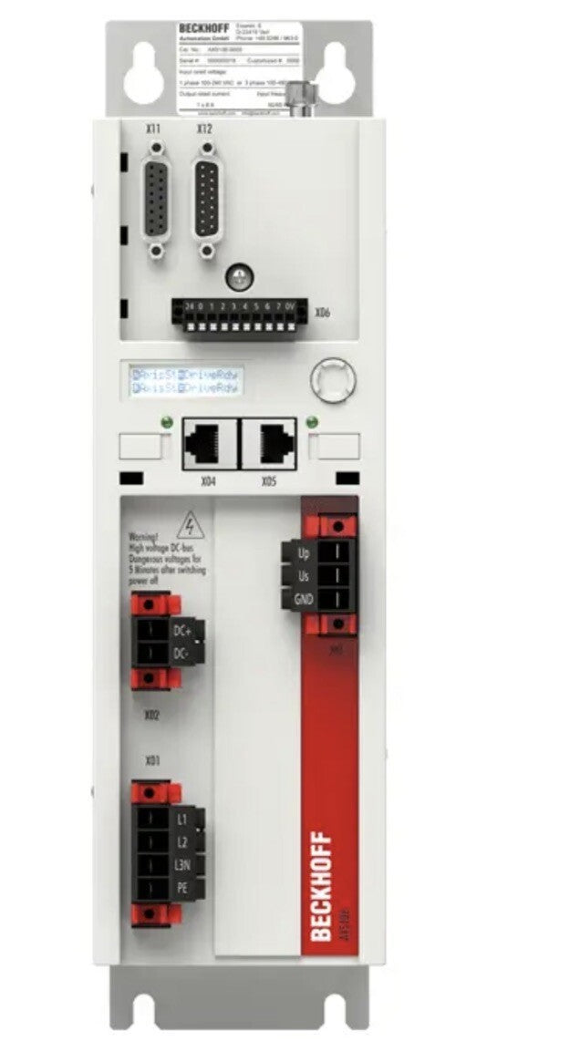 Beckhoff AX5206-0000-0202 AX5000 2-Channel Digital Servo Drive