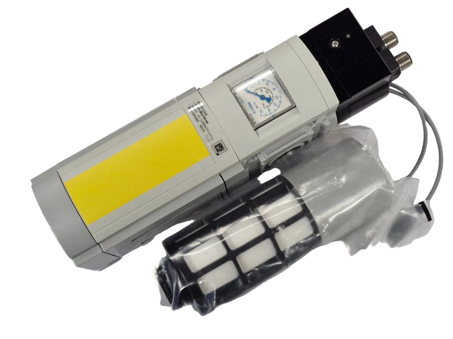 MS6-SV-1/2-D-10V24P-2M12-SO-AG | Festo MS6 Soft Start/Quick Exhaust Valve 1/2" 24VDC