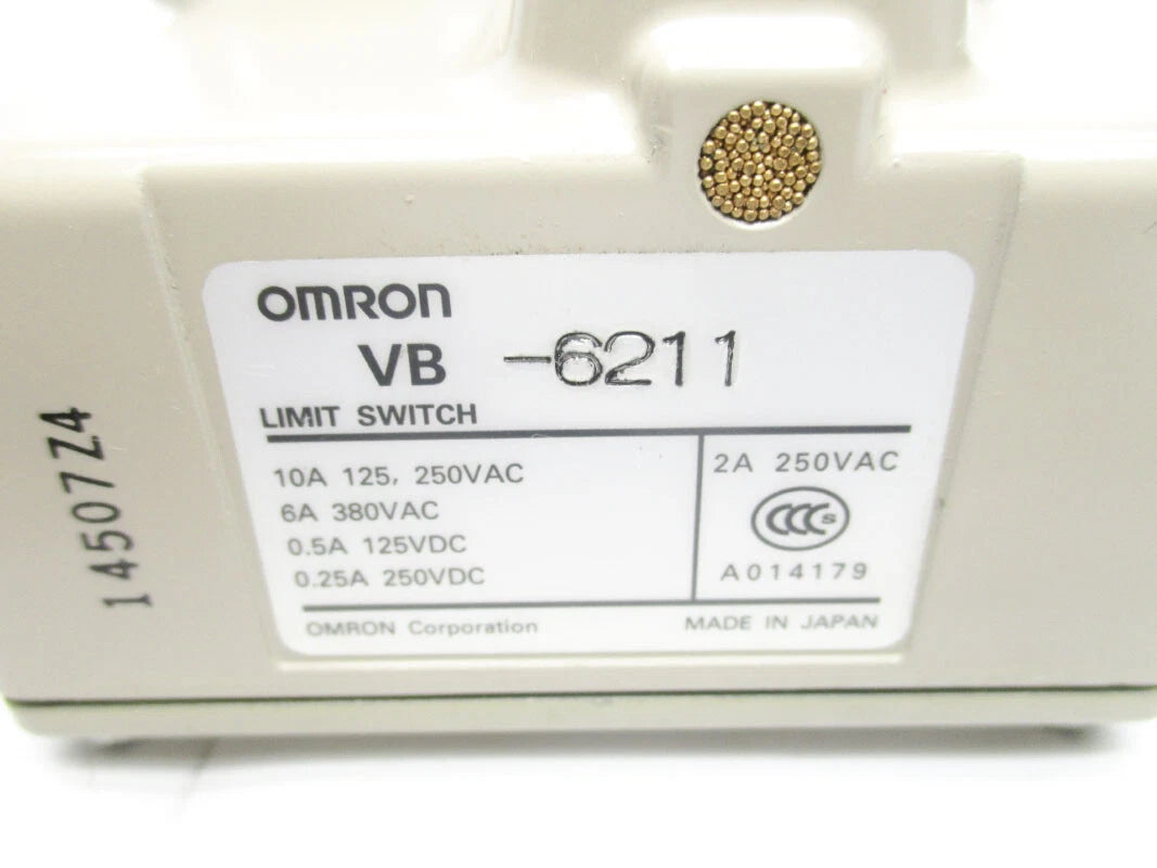 Omron VB-6211 Limit Switch for Industrial Position Detection