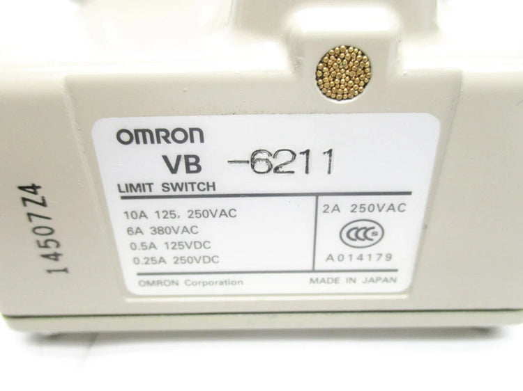 Omron VB-6211 Limit Switch for Industrial Position Detection