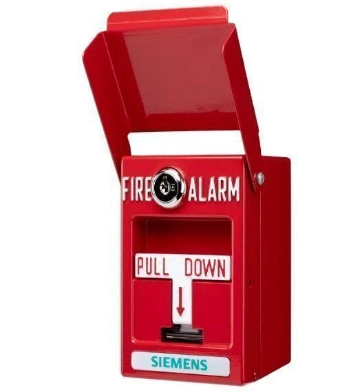 Siemens 500-698218 MSM-KD-WP Weatherproof Double-Action Metal Manual Fire Alarm Station