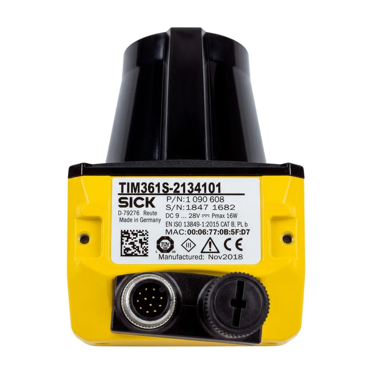 SICK TIM361S-2134101 8m Range 270-Degree Safety Laser Scanner IP67