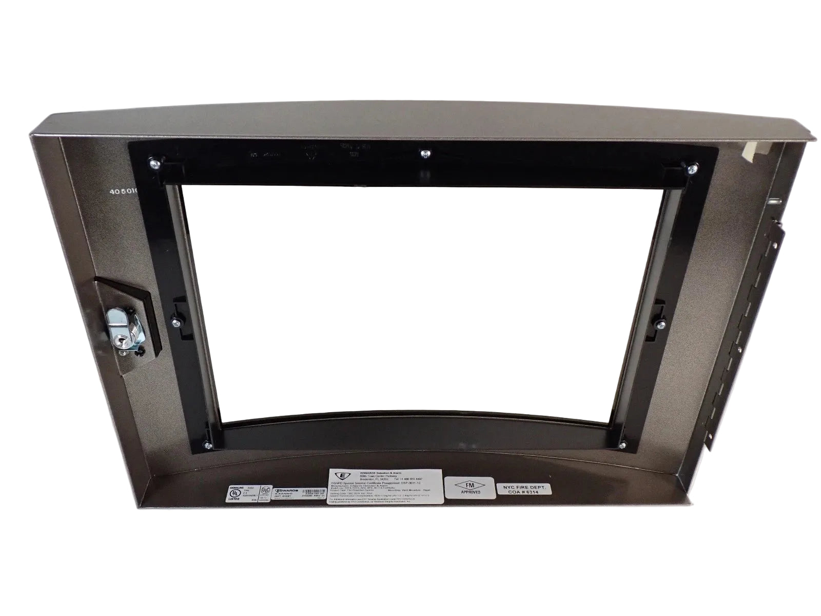 Edwards 4-6ANND EST4 Six-Space Bronze Wall-Mount Annunciator Door