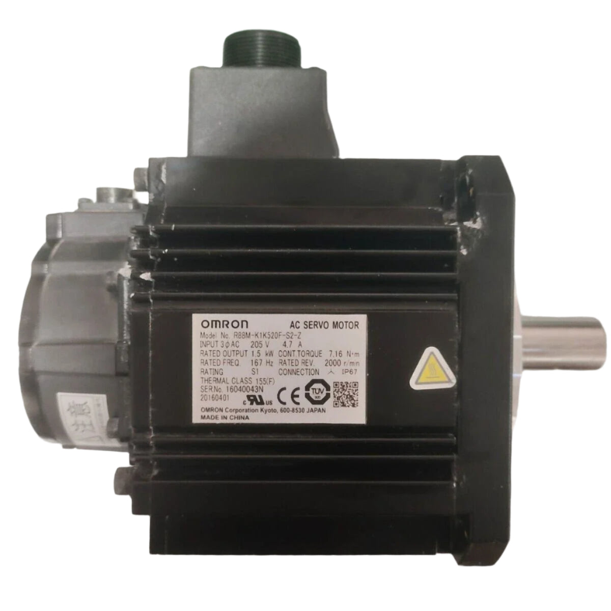 R88M-K1K520F-S2-Z | Omron Servo Motor