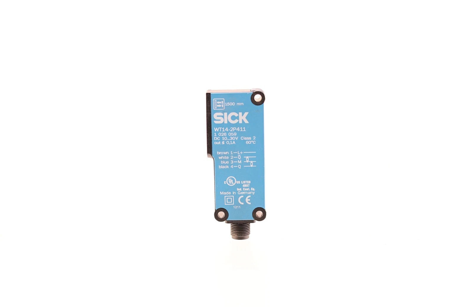 WT14-2P411 | SICK Photoelectric Proximity Sensor with PNP Output and Long Range Detection