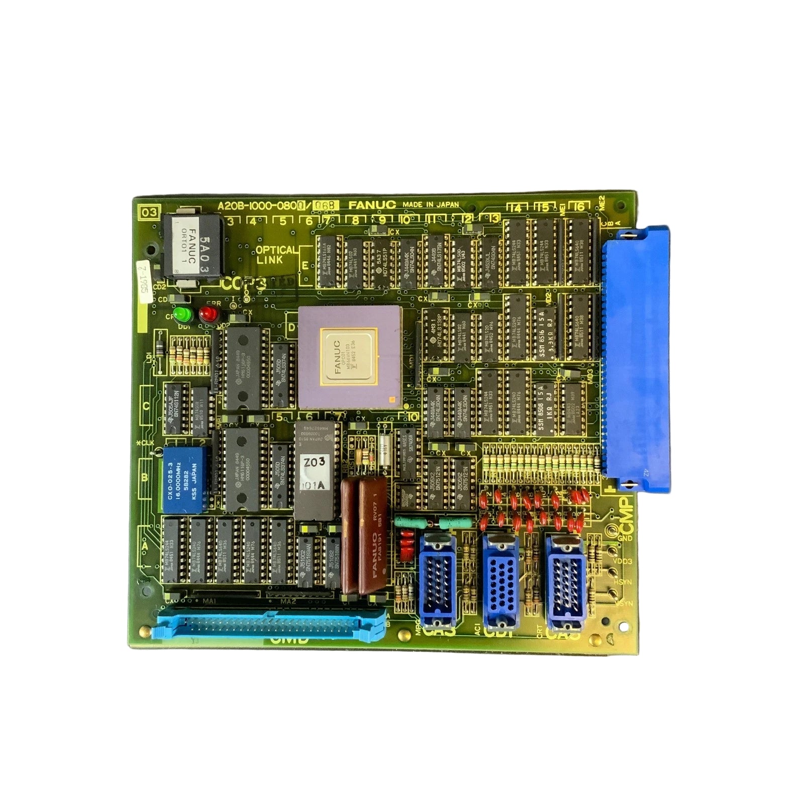 A20B-1000-0800/06B | FANUC CNC PCB Board for Servo and Spindle Control