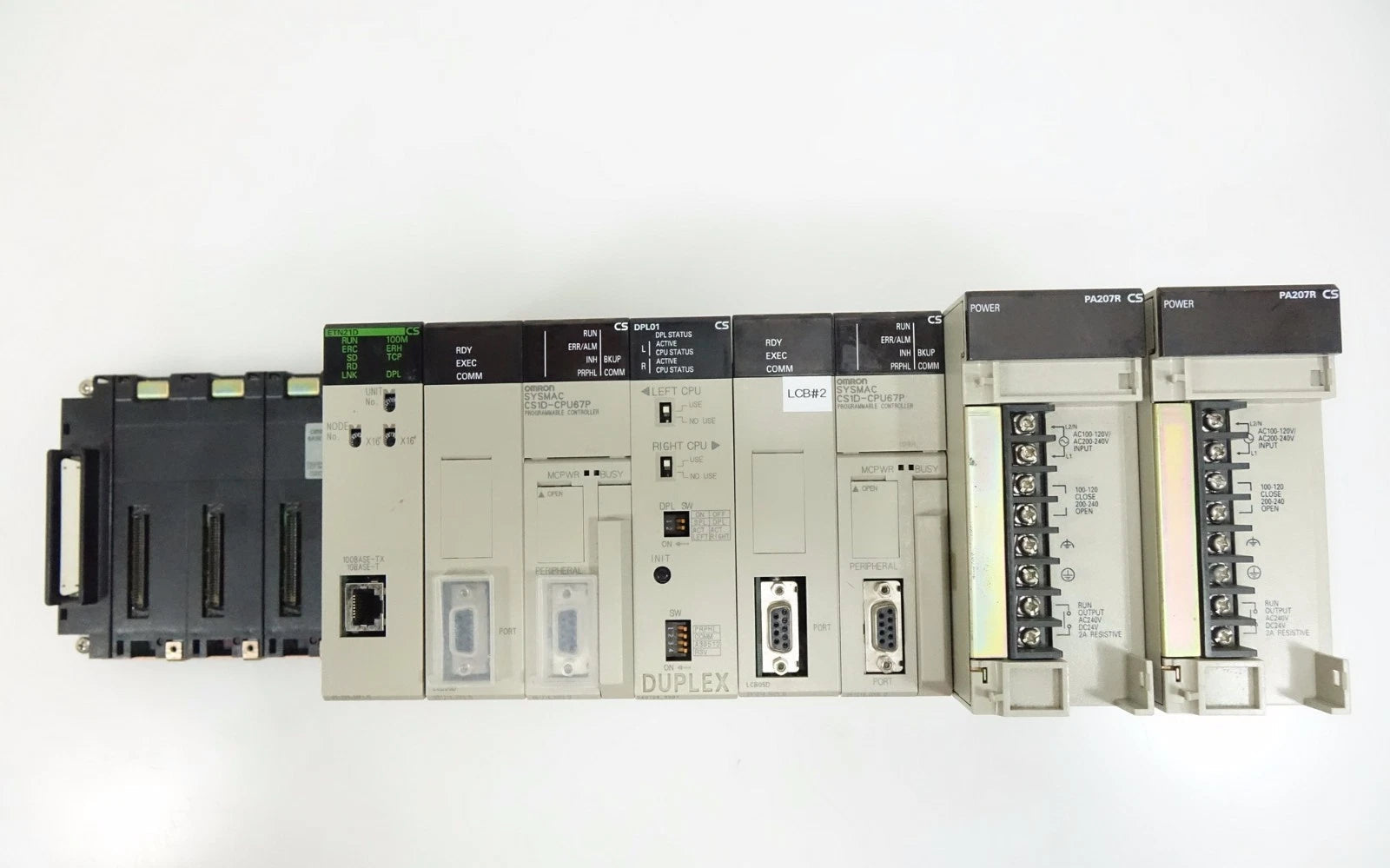 CS1D-BC052 | Omron CS1D Duplex CPU Backplane with 5 Slots