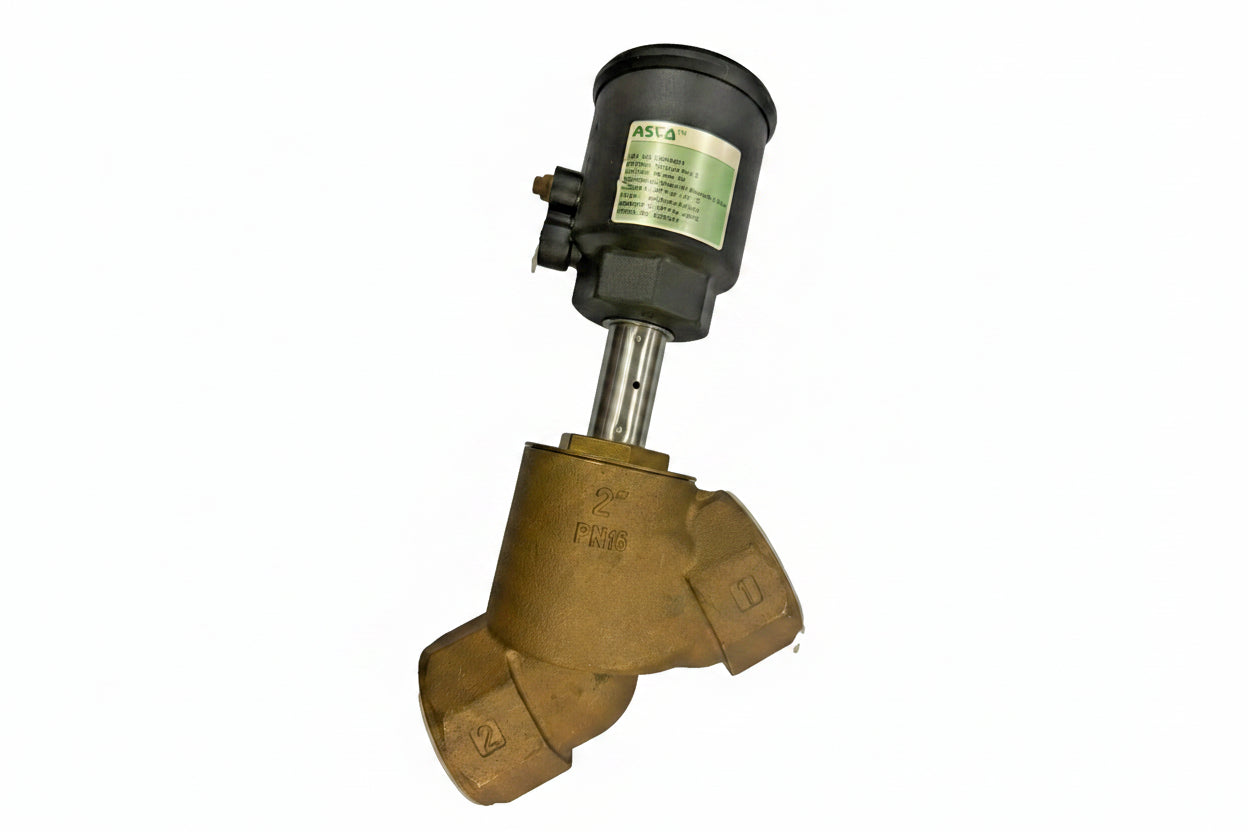 Asco E290A024 Series E290 2-Inch Normally Closed Bronze Pressure-Operated Piston Valve