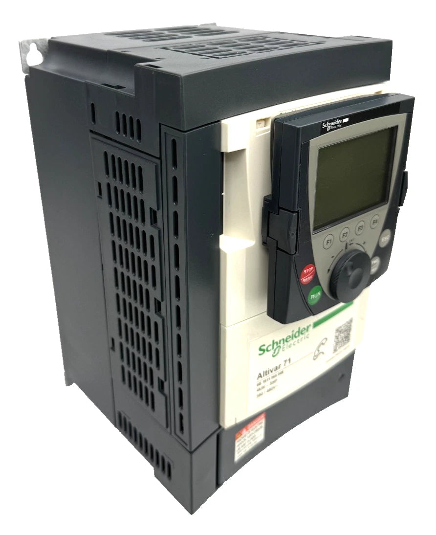 ATV71HU40N4 | Schneider Electric 4 kW / 5 HP Variable Speed Drive, 480 V, Altivar 71 Series