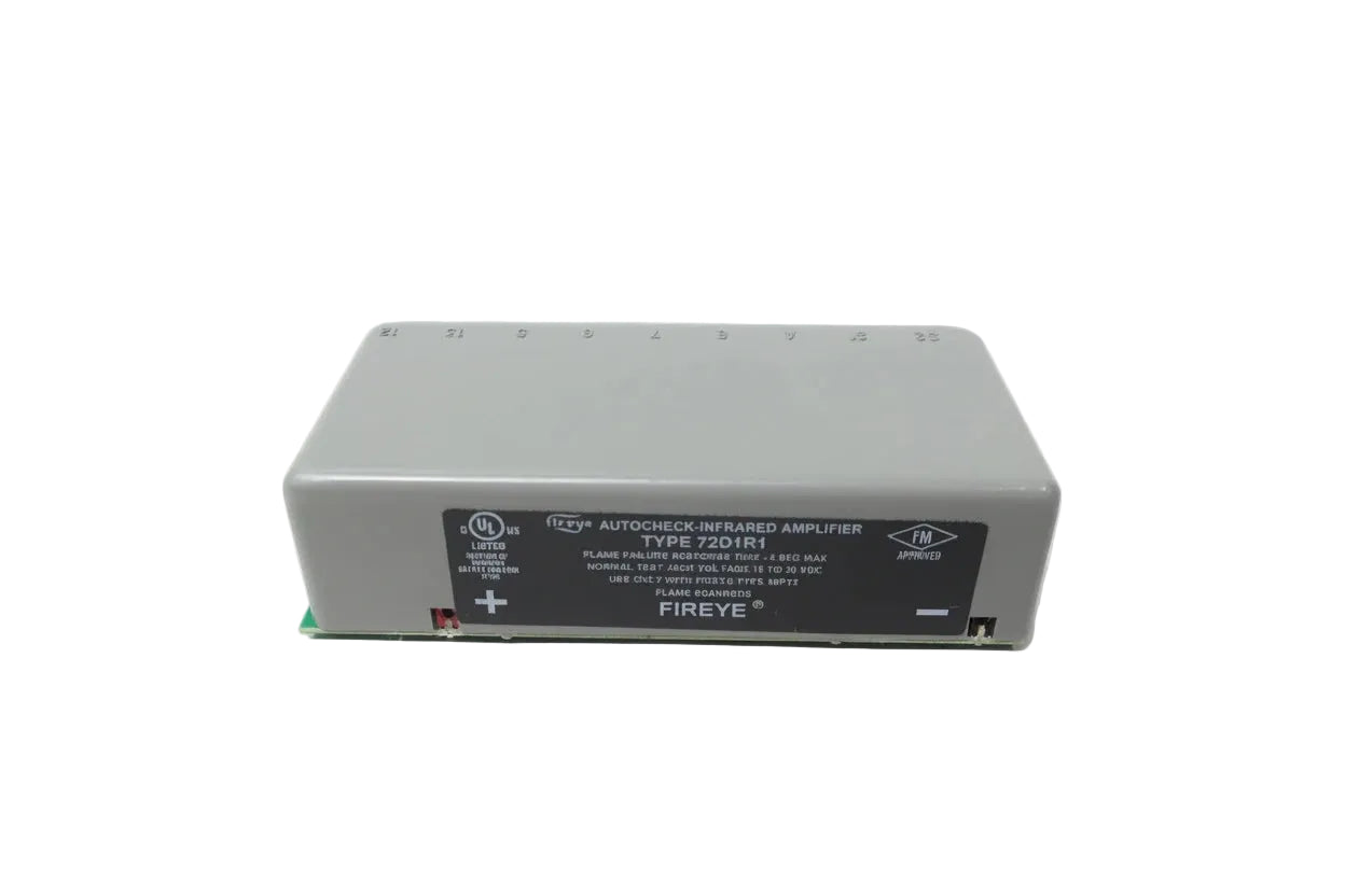 Fireye 72D1R1 Infrared Auto-Check Flame Amplifier for 48PT2 Flame Safeguard Systems