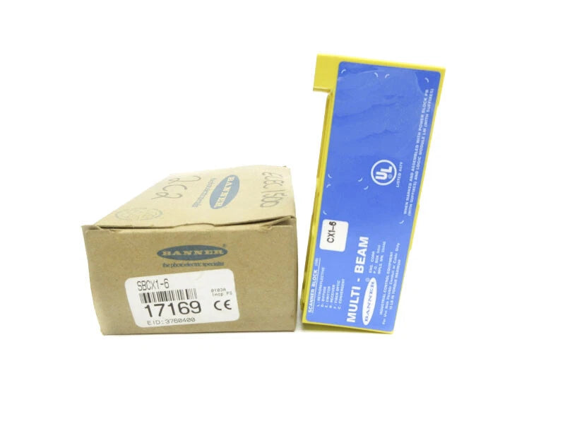 SBCX1-6 | Banner Engineering Convergent Multibeam Scanner Block Switch Sensor