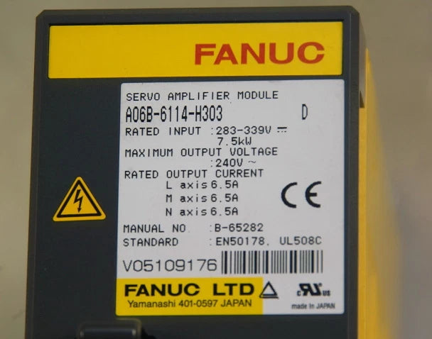 A06B-6114-H303 | GE Fanuc High-Precision aiSV Servo Amplifier Module