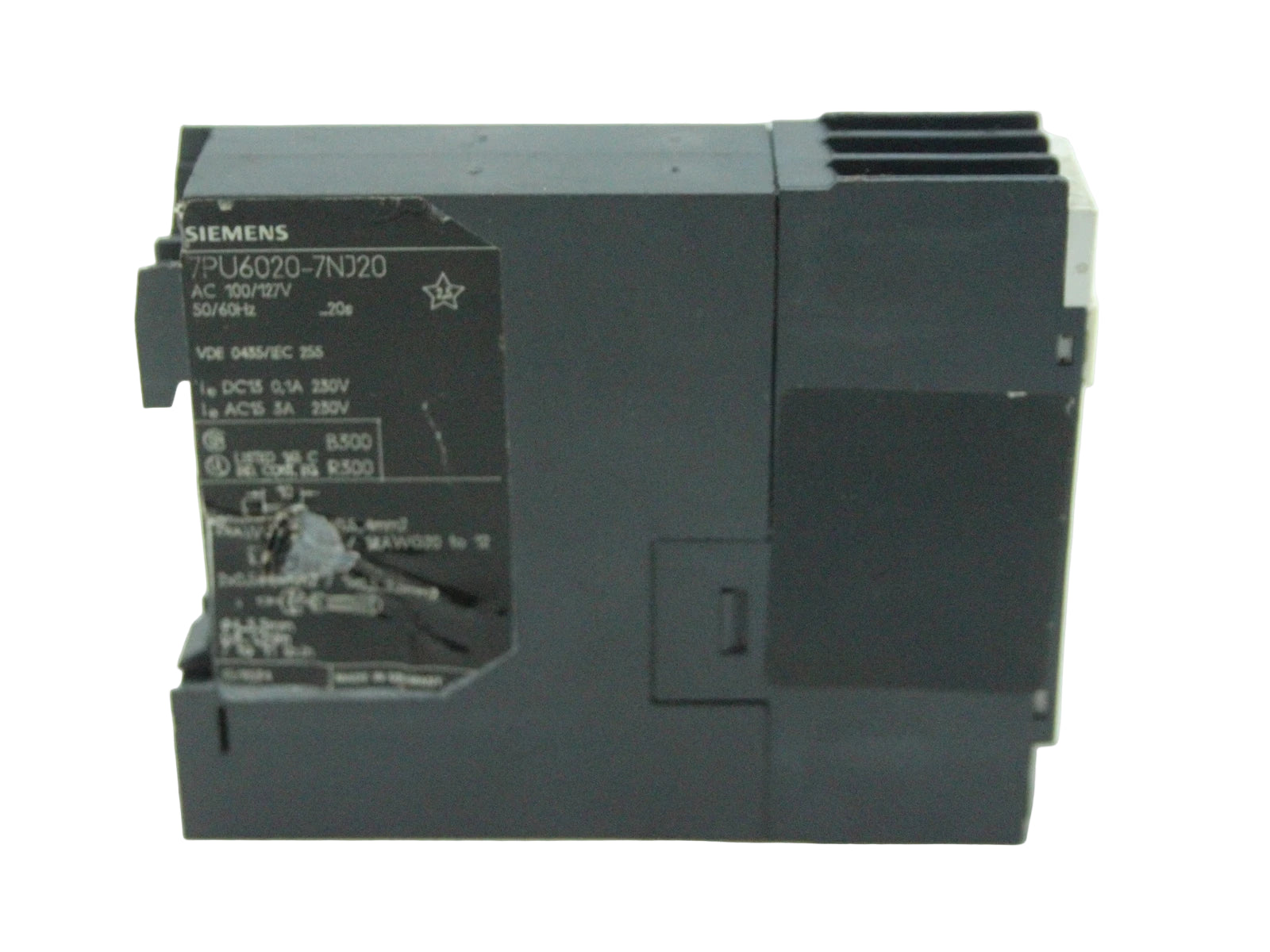7PU6020-7NJ20 | Siemens Star-Delta Time Relay 110-127V AC 2-20s