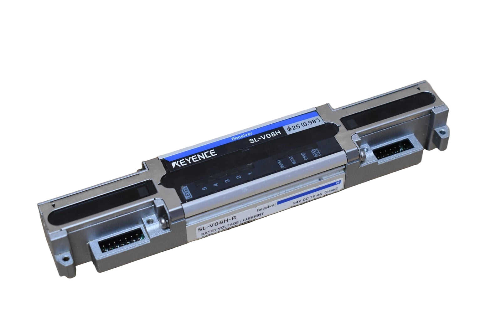 SL-V08H | Keyence Safety Light Curtain, 8 Optical Axes, 24 VDC, IP65 Rated