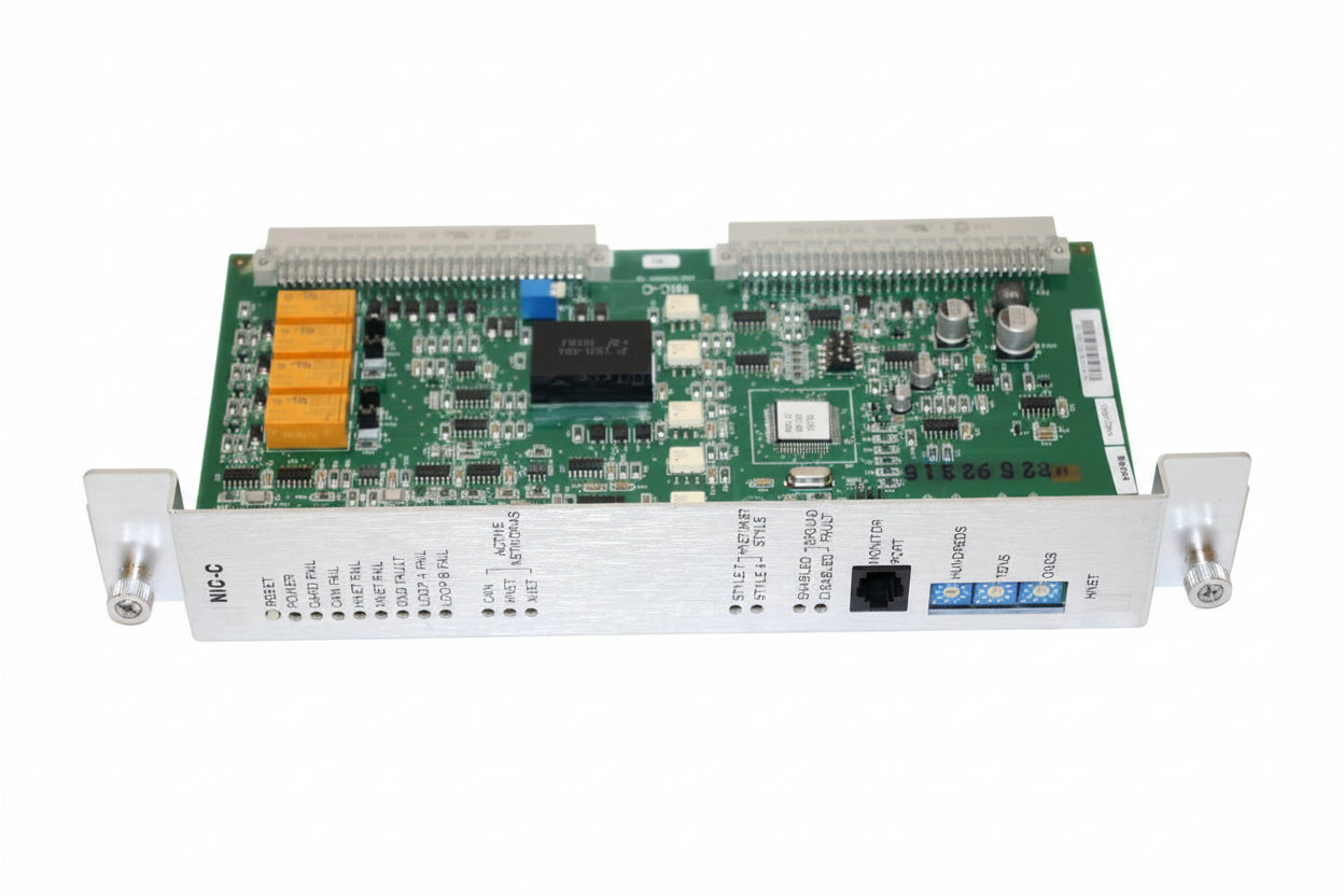 Siemens NIC-C Fire Alarm HNET and CAN Network Interface Card