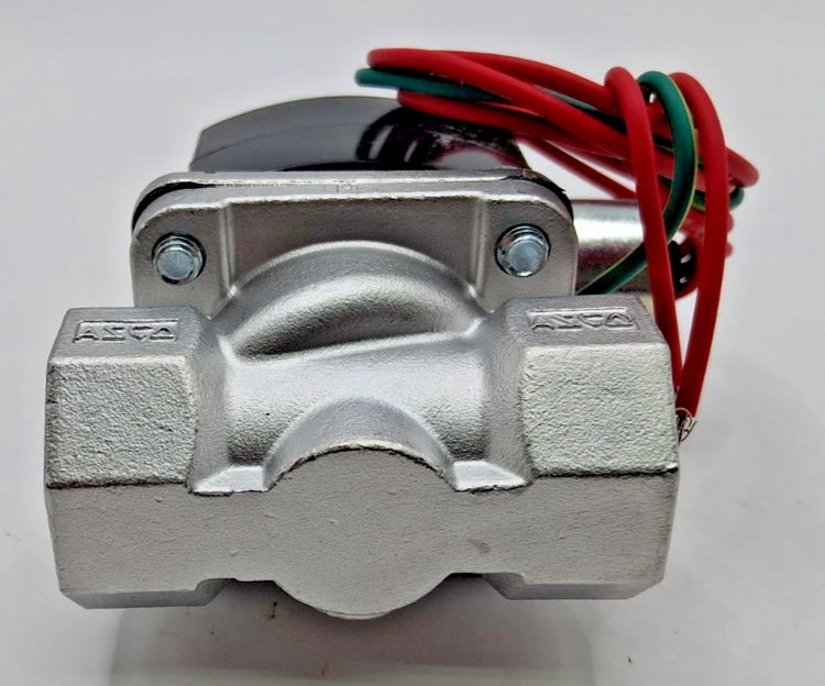 ASCO EF8210G087 Series 8210 Stainless Steel Two-Way Normally Closed Pilot-Operated Solenoid Valve