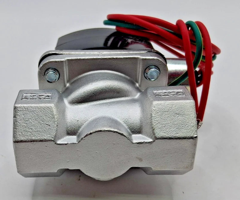ASCO EF8210G087 Series 8210 Stainless Steel Two-Way Normally Closed Pilot-Operated Solenoid Valve