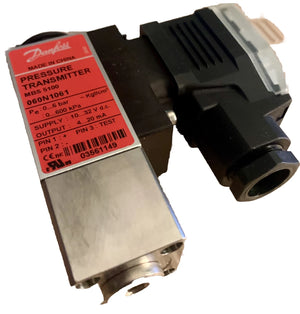 Danfoss 060N1061 MBS 5100 Marine Pressure Transmitter 0-87 PSI 4-20mA G1/4 Flange IP65