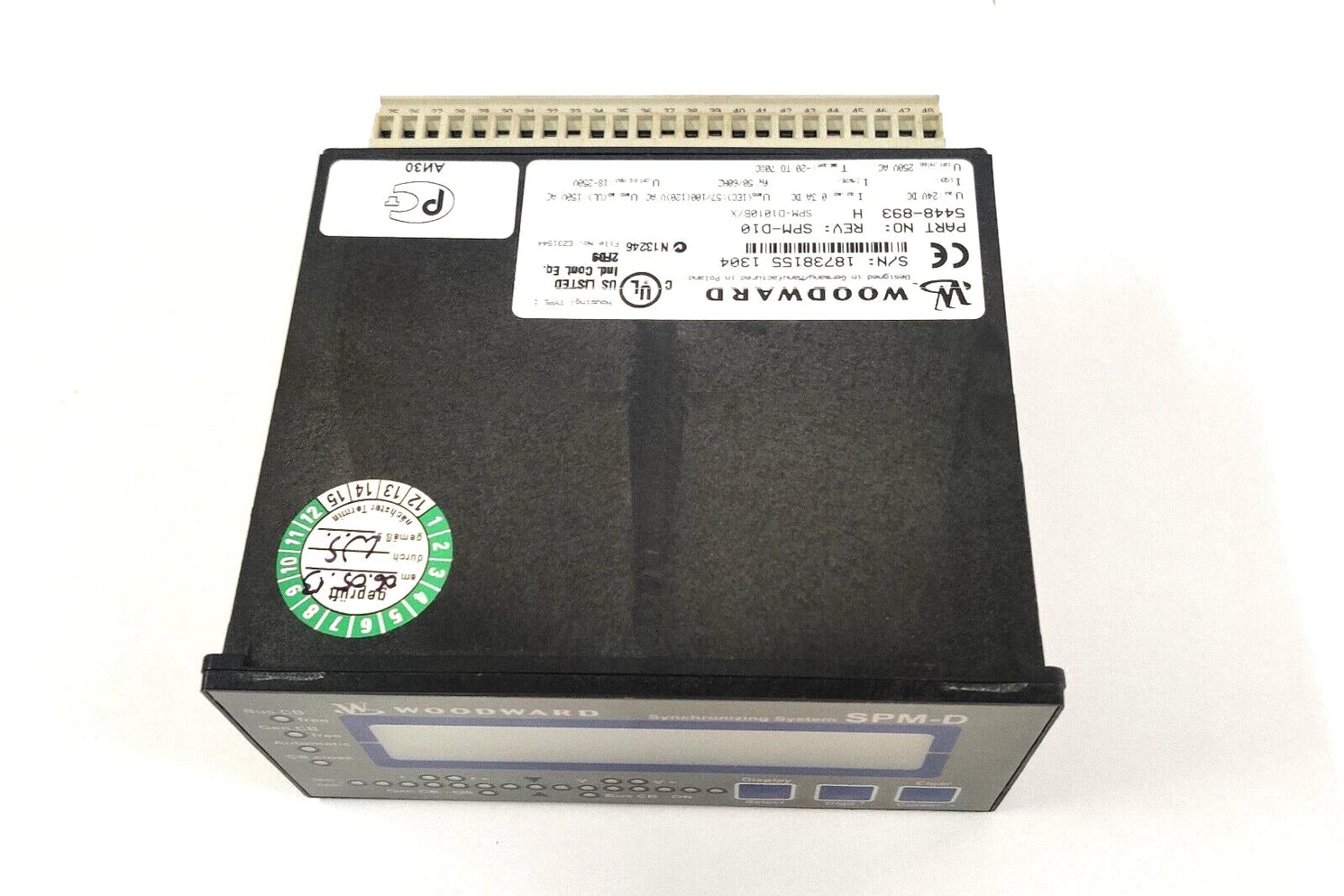 Woodward 5448-893 SPM-D Generator Synchronizer System Controller with LED Display