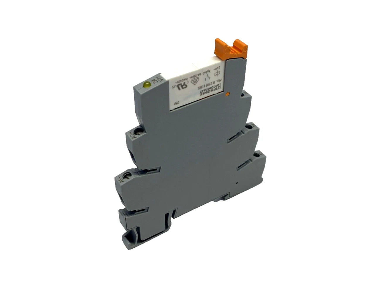 2966171 | Phoenix Contact PLC Interface SPDT Relay Module, 24VDC, 6A, DIN-Rail
