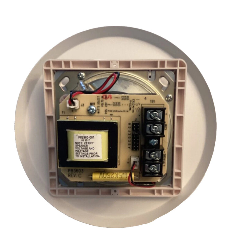Siemens SEF-MC-CW Low-Profile Multi-Candela Fire Alarm Speaker Strobe