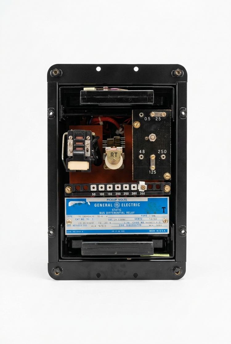 General Electric 12SBD11B2A 0.5-2.5A 50/60Hz Differential Relay