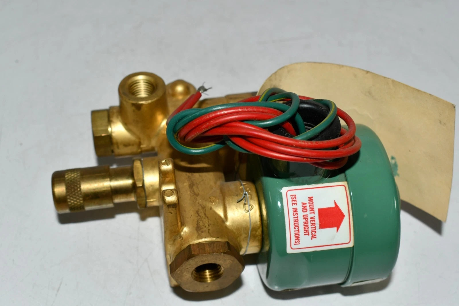 ASCO EF8308B040 Series 8308 Manual Reset Solenoid Valve for Industrial Process and Hazardous Area Applications