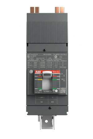 ABB XT1HU3080AYD000XXX 80A 3-Pole Molded Case Circuit Breaker