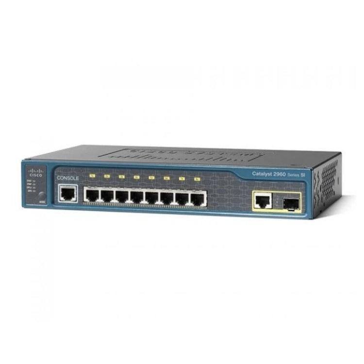 WS-C2960-8TC-S | Cisco Catalyst 8-Ports 10/100 Fast Ethernet Managed Switch