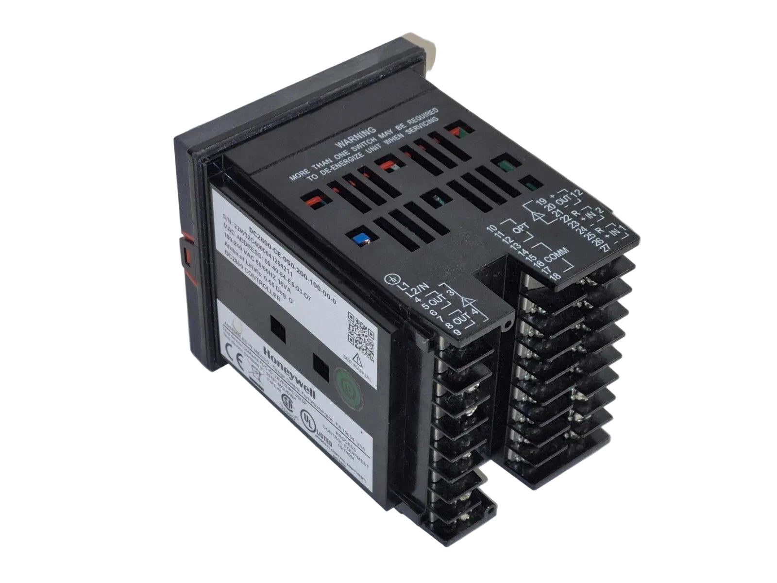 DC2800-CE-0S0-200-100-00-0 | Honeywell UDC2800 1/4 DIN Single Loop Digital Controller