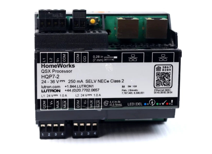 HQP7-2 | Lutron HomeWorks QSX 2-Link Processor for Integrated Control