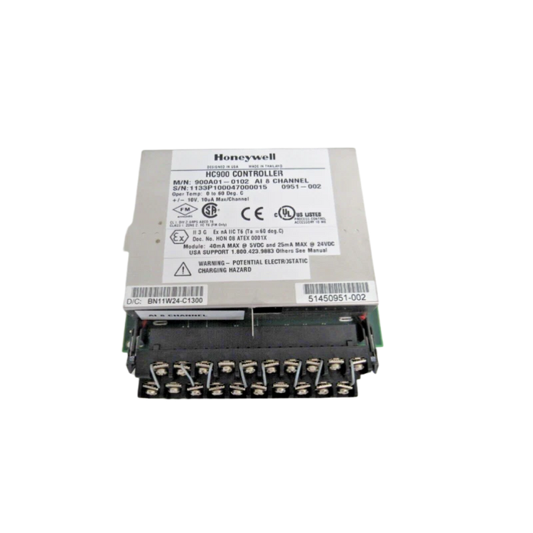 900A01-0102 | Honeywell HC900 8-Channel Analog Input Module 24VDC